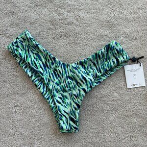 Skatie Tropical Print Mandi Bikini Bottom